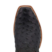 Twisted X Women`s Reserve Black Ostrich 13In Purple Potion Top Boot