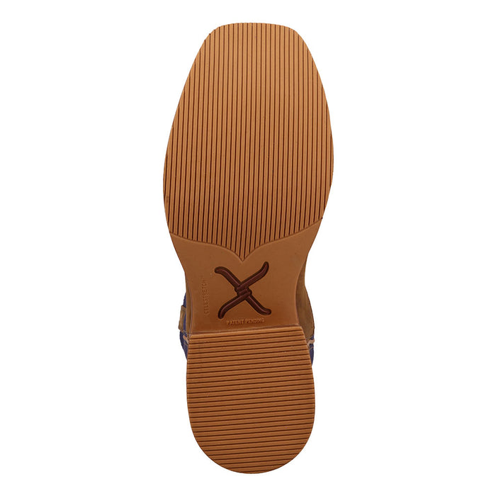 Twisted X Women's TechDistressed Saddle 11in Irish Shaft Boot