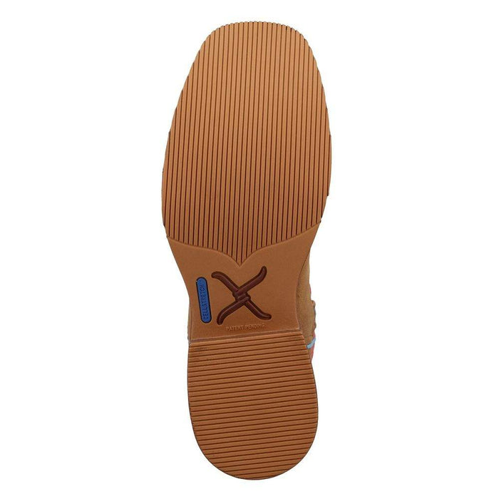 Twisted X Women`s Distressed Saddle 11In Top Salmon Boot