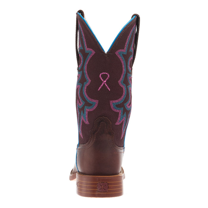 Twisted X Women`s Chocolate Vamp 11In Brown Tech X Boot