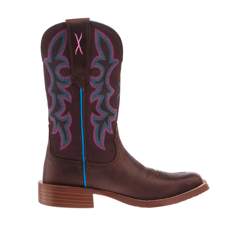 Twisted X Women`s Chocolate Vamp 11In Brown Tech X Boot