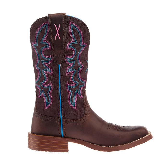 Twisted X Women`s Chocolate Vamp 11In Brown Tech X Boot