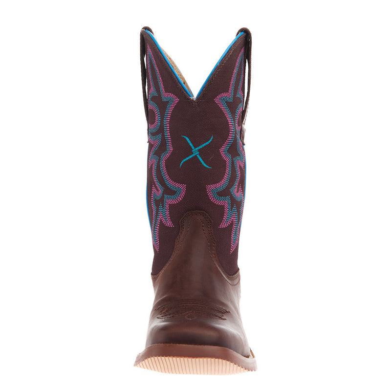 Twisted X Women`s Chocolate Vamp 11In Brown Tech X Boot