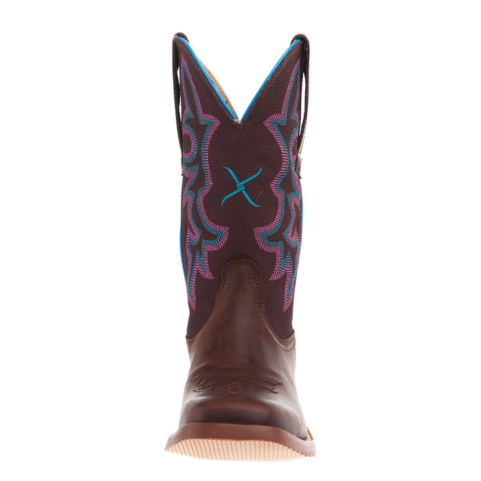 Twisted X Women`s Chocolate Vamp 11In Brown Tech X Boot