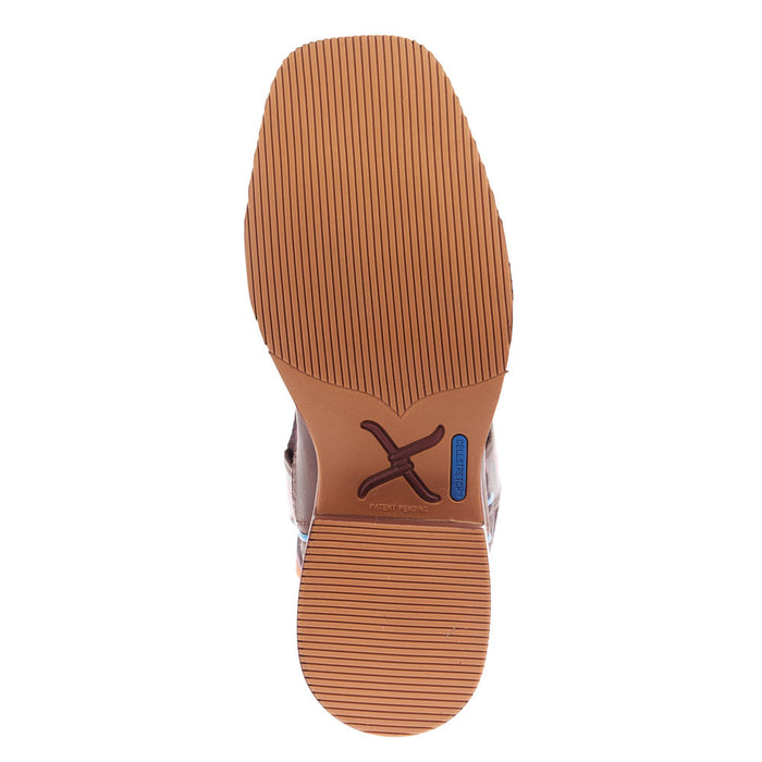 Twisted X Women`s Chocolate Vamp 11In Brown Tech X Boot