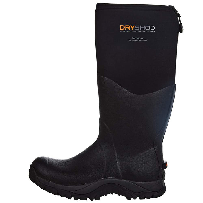 Dryshod Men`s Black WayMore Farm Boot