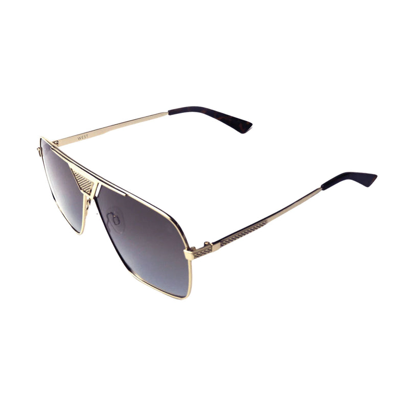 American Bonfire Co. West Gold Sunglasses