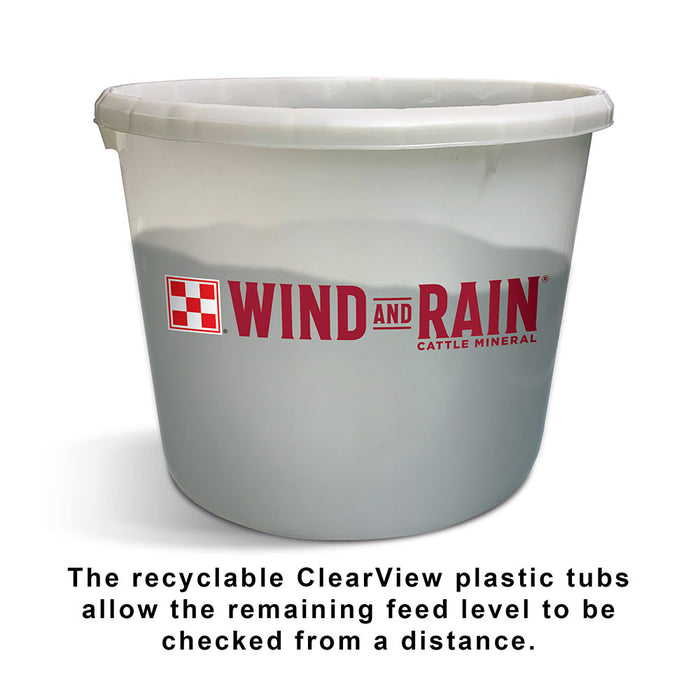 Purina Animal Nutrition Wind And Rain All Season Fly Control Mineral Tub