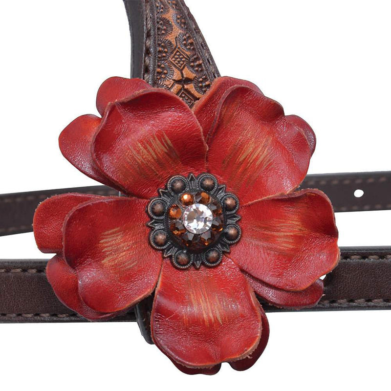 Circle Y Saddlery Sarah Rose Vintage Single Ear Headstall