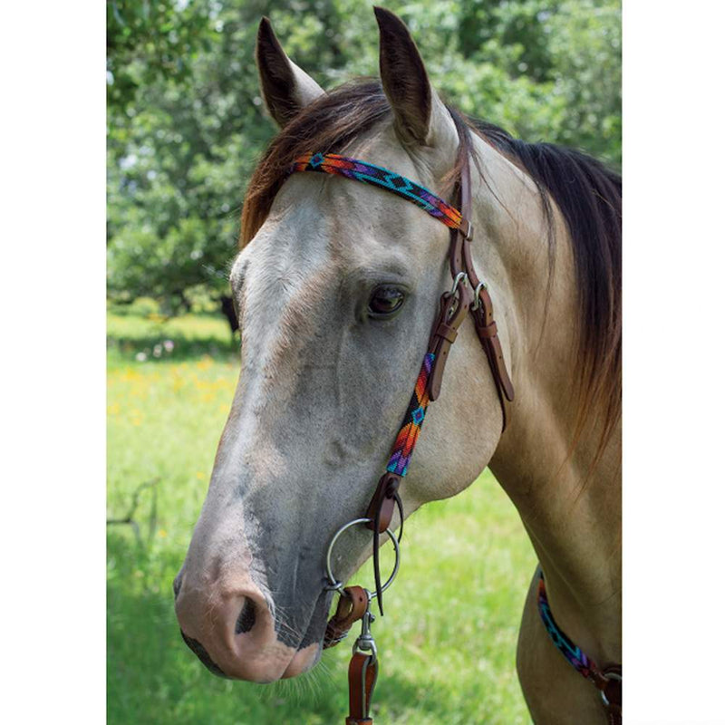 Circle Y Saddlery Infinity Wrap Browband Headstall