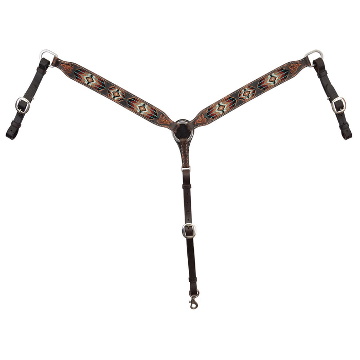 Circle Y Saddlery Beaded Southwest Breast Collar