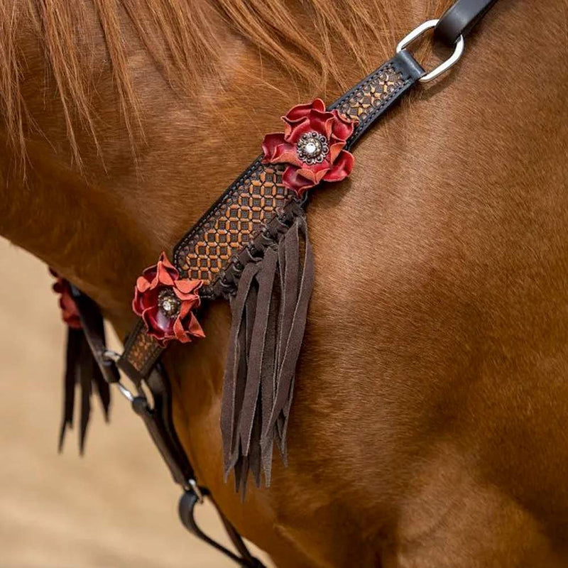 Circle Y Saddlery Sarah Rose Vintage Breast Collar