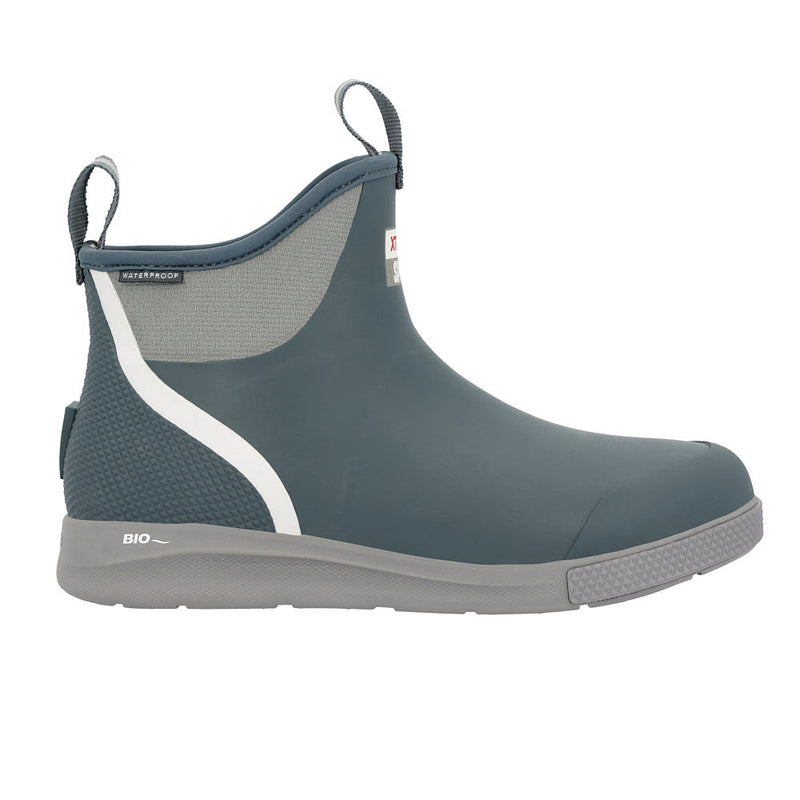 Xtratuf Men's Stormy Blue Ankle Deck Boot Sport