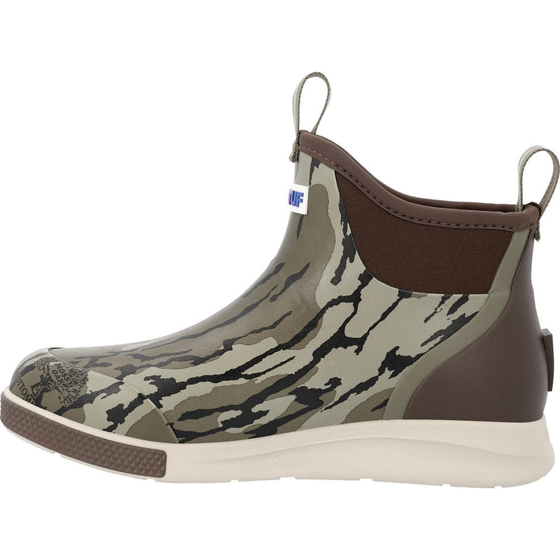 Xtratuf Men's Mossy Oak Bottomland Camo Ankle Deck Boot Sport