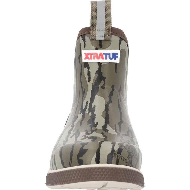 Xtratuf Men's Mossy Oak Bottomland Camo Ankle Deck Boot Sport