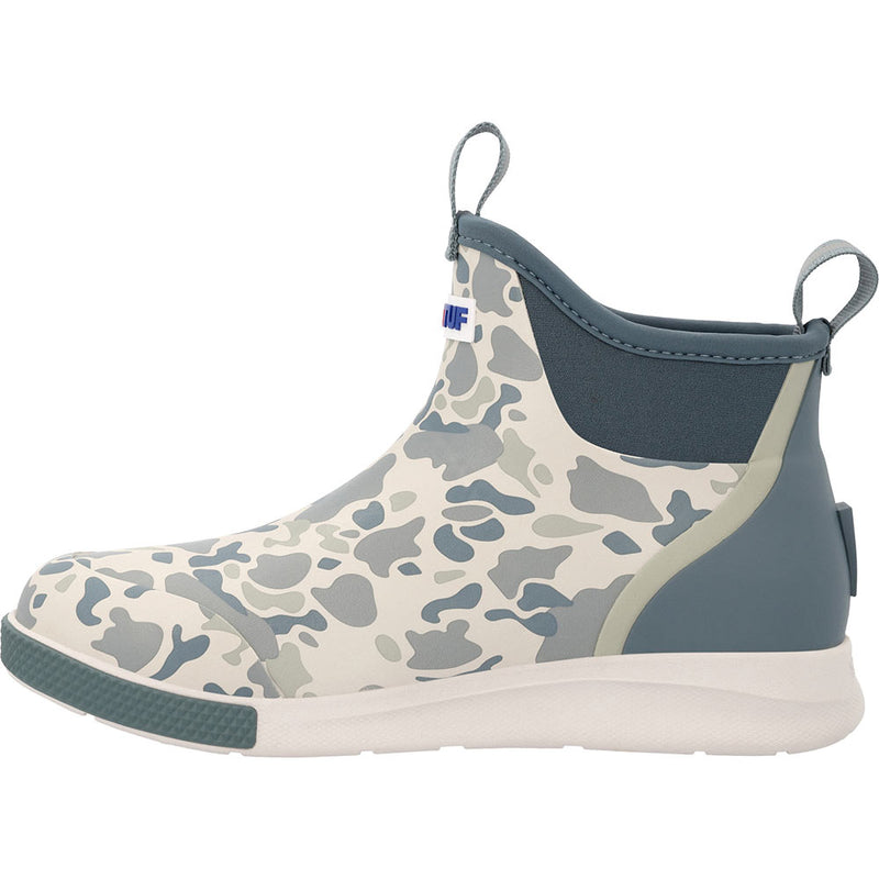 Xtratuf Men's Stormy Duck Camo 6in Ankle Deck Boot Sport