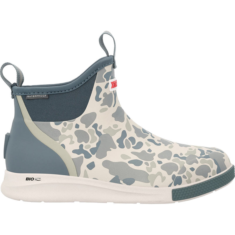 Xtratuf Men's Stormy Duck Camo 6in Ankle Deck Boot Sport
