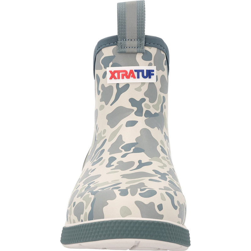 Xtratuf Men's Stormy Duck Camo 6in Ankle Deck Boot Sport