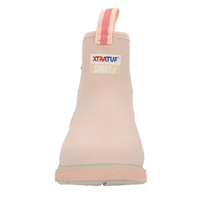 Xtratuf Womens 6In Blush Pink Ankle Sport Deck Boot