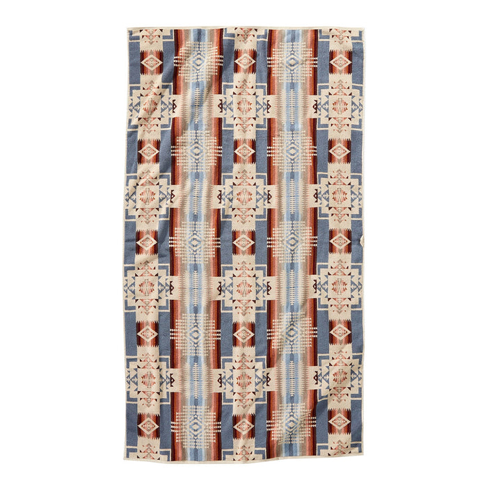 Pendleton Woolen Mills Inc. Chief Joseph Rosewood Jacquard Oversized Spa Towel