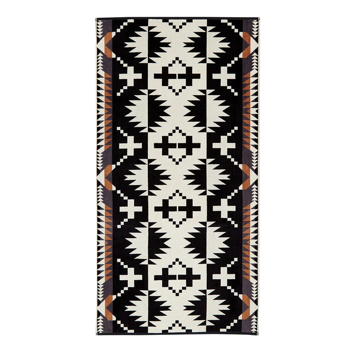 Pendleton Woolen Mills Inc. Spider Rock Black & White 3 Piece Towel Set