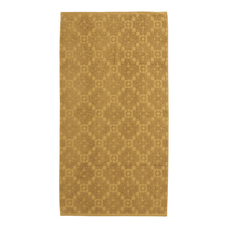 Pendleton Woolen Mills Inc. Sculpted Ochre 3 Piece Towel Set