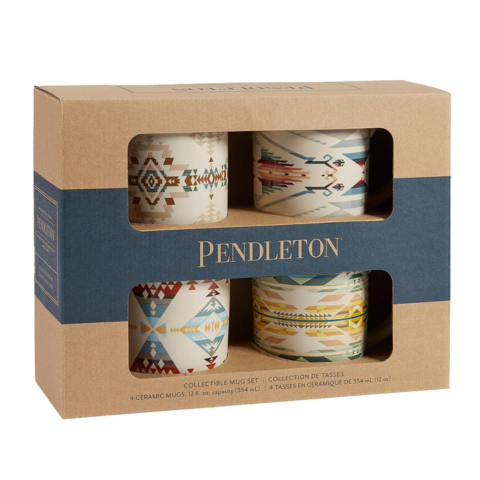 Pendleton Woolen Mills Inc. High Desert 12 oz. Mug Set of 4