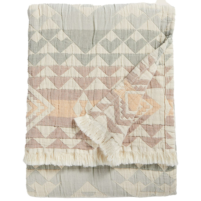 Pendleton Woolen Mills Inc. Blue Ridge Fringed Cotton Throw