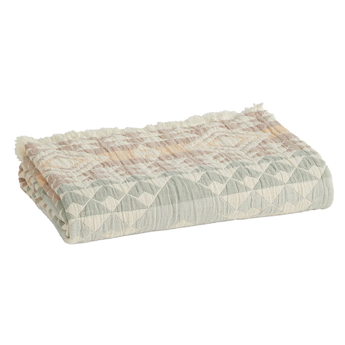 Pendleton Woolen Mills Inc. Blue Ridge Fringed Cotton Throw