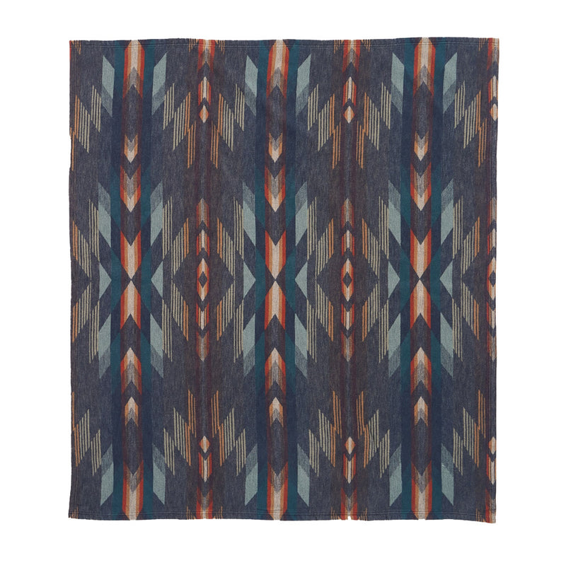 Pendleton Woolen Mills Inc. Wyeth Falls Denim Throw Gift Pack