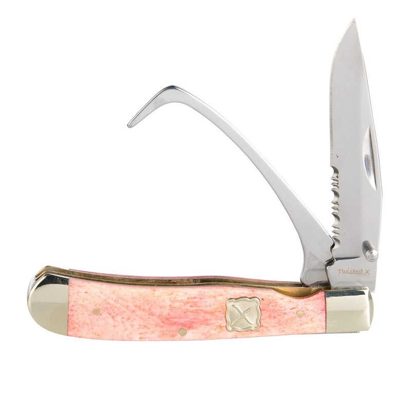 Western Fashion Twisted X Pink Farriers Companion Knife