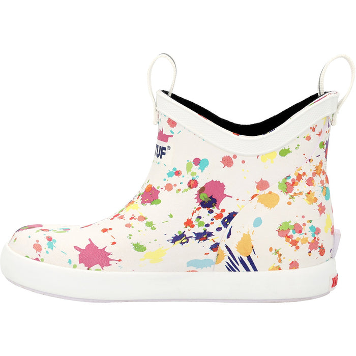 Xtratuf Kid`s Paint Splatter Ankle Deck Boot