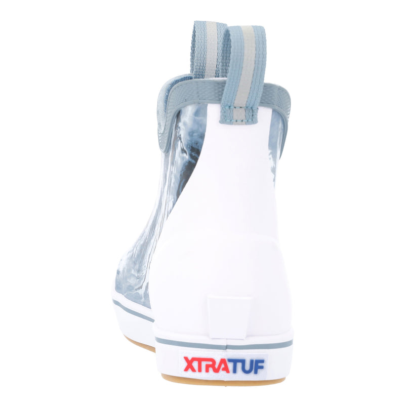 Xtratuf Kids Mossy Oak Elements Blue Ankle Deck Boot