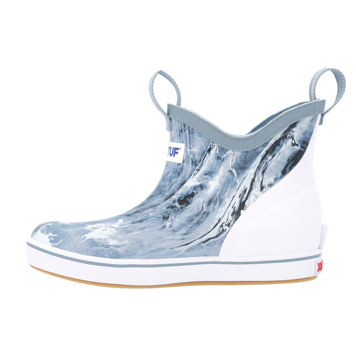 Xtratuf Kids Mossy Oak Elements Blue Ankle Deck Boot
