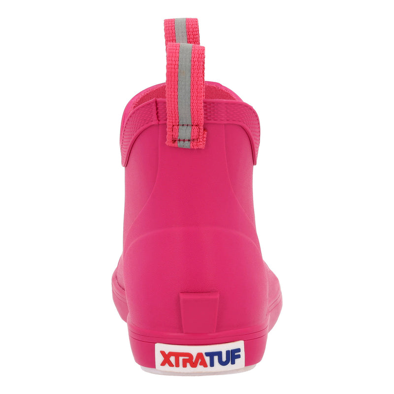 Xtratuf Kids Neon Pink Ankle Deck Boot