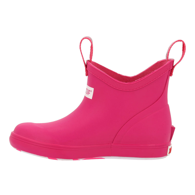 Xtratuf Kids Neon Pink Ankle Deck Boot