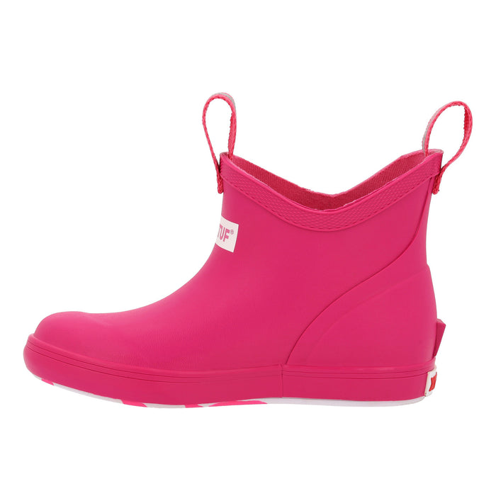 Xtratuf Kids Neon Pink Ankle Deck Boot