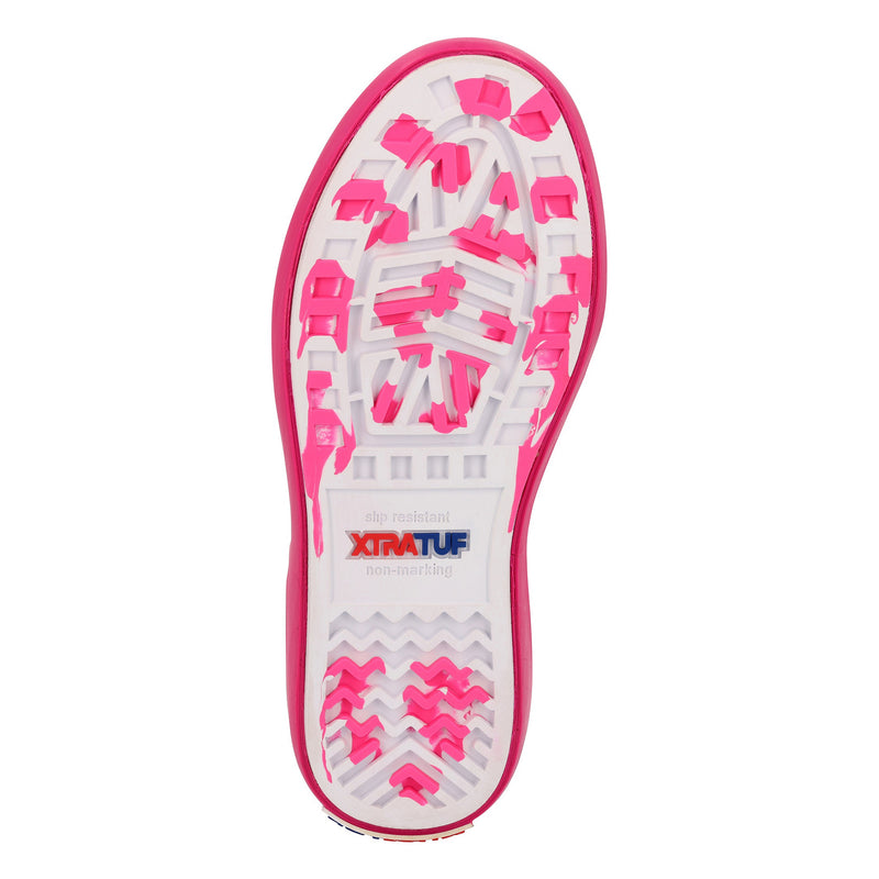 Xtratuf Kids Neon Pink Ankle Deck Boot