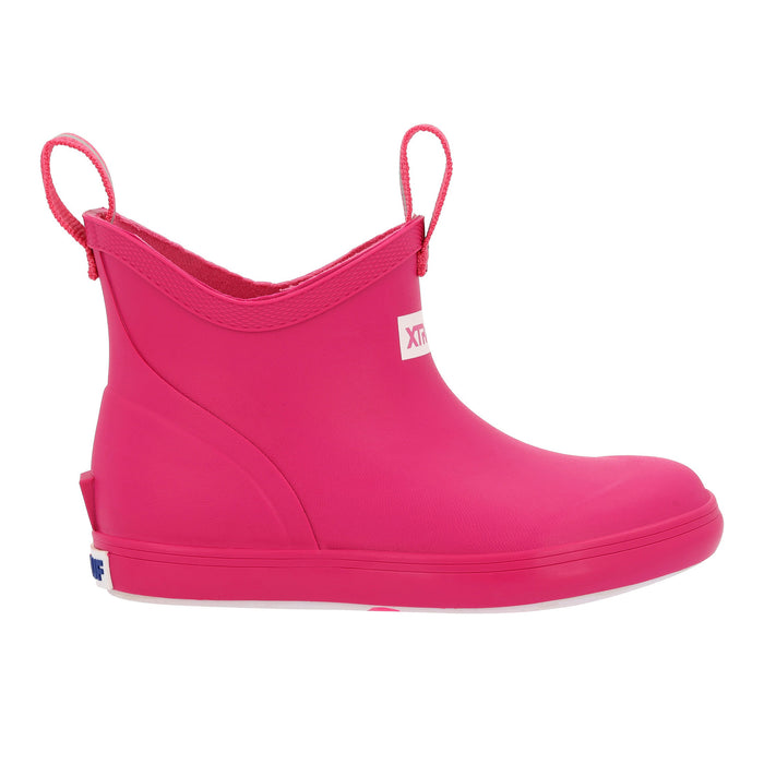 Xtratuf Kids Neon Pink Ankle Deck Boot