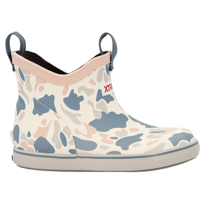 Xtratuf Kid's Ivory Duck Camo Ankle Deck Boot