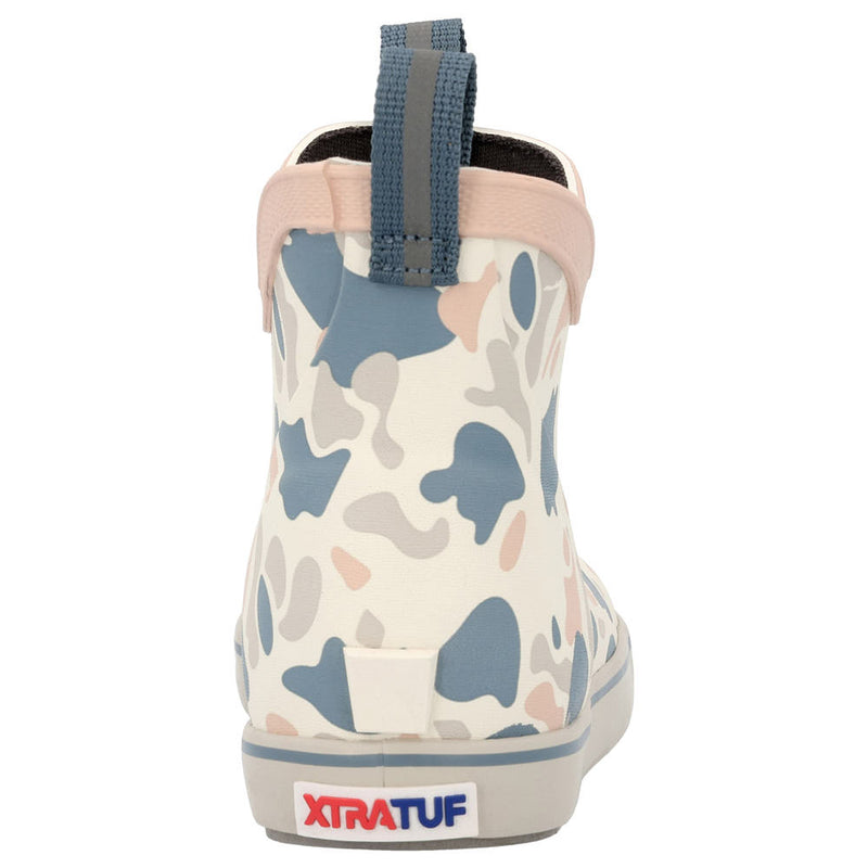 Xtratuf Kid's Ivory Duck Camo Ankle Deck Boot