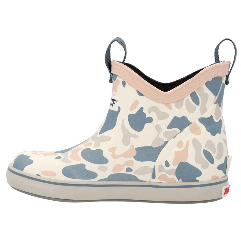 Xtratuf Kid's Ivory Duck Camo Ankle Deck Boot