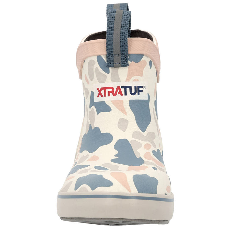 Xtratuf Kid's Ivory Duck Camo Ankle Deck Boot