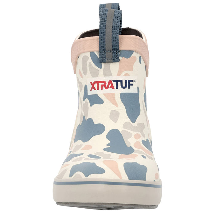 Xtratuf Kid's Ivory Duck Camo Ankle Deck Boot
