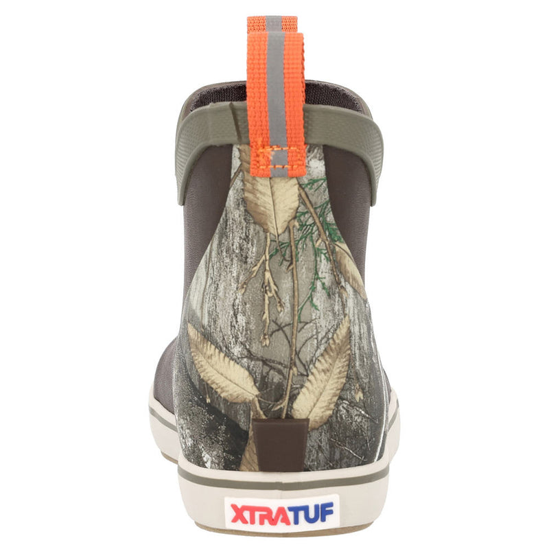 Xtratuf Kid's Dark Brown and Realtree Edge Ankle Deck Boot
