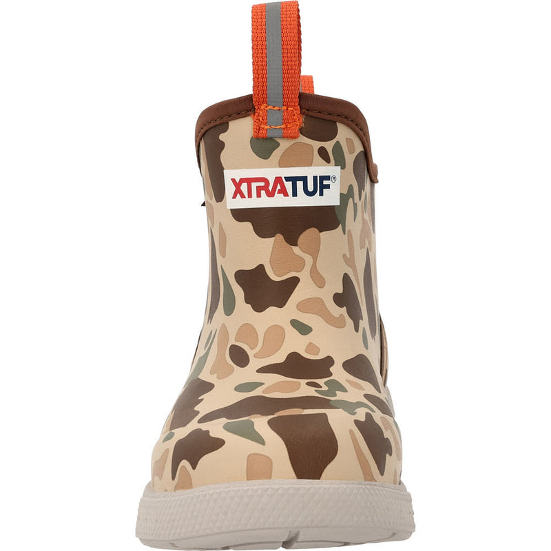 Xtratuf Kid's Duck Camo Ankle Deck Boot Sport