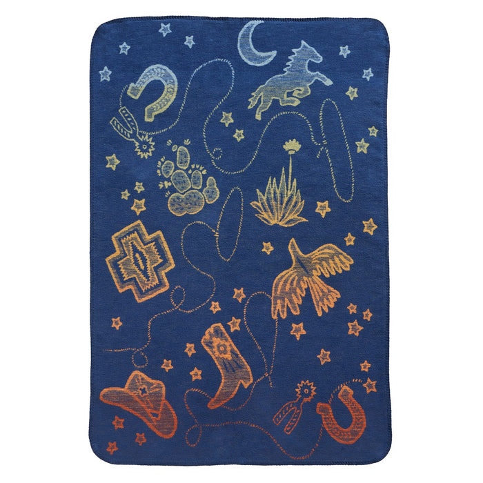 Pendleton Woolen Mills Inc. Organic Cotton Cosmic Rodeo Baby Blanket