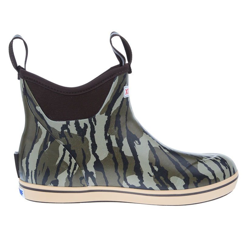 Xtratuf Men`s Mossy Oak Bottomland 6In Deck Boot