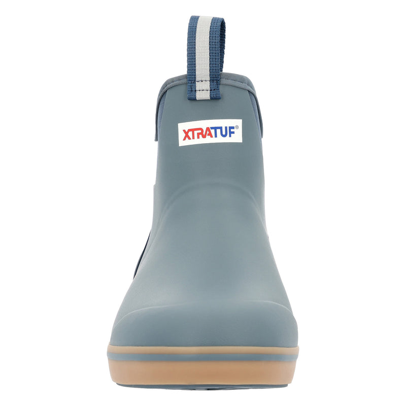 Xtratuf Men`s Stormy Blue 6In Ankle Deck Boot