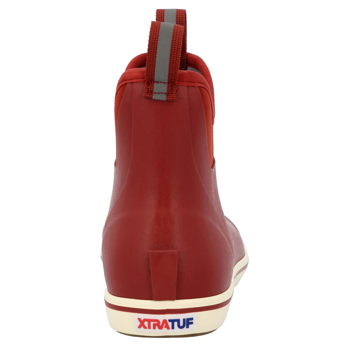 Xtratuf Men's Rust Red 6In Ankle Deck Boot